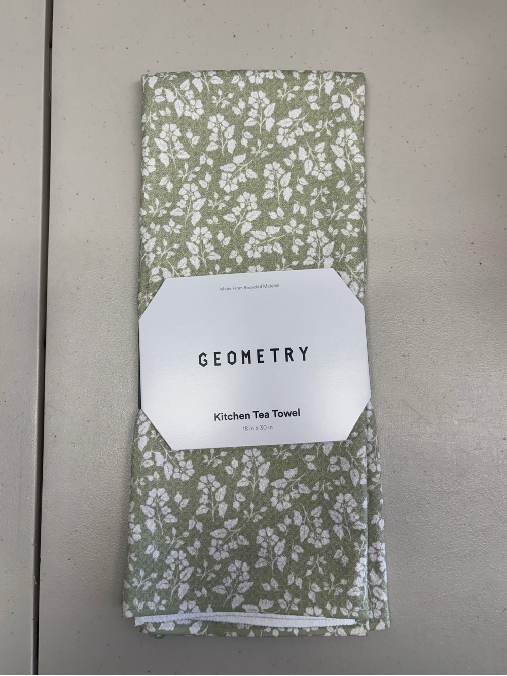 NWT Geometry Tea Towel